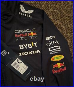 Red Bull Racing 2023 Team Castore Unisex Softshell Raglan Full-Zip Jacket XL