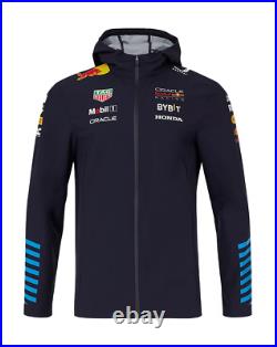 Red Bull Racing F1 2024 Team Rain Jacket- Navy