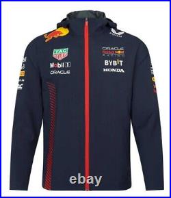 Red Bull Racing F1 Navy Team Rain Jacket 2023