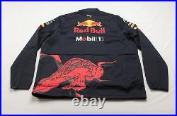 Red Bull Racing F1 Team Men's PUMA Softshell Jacket LV5 Night Sky Size 2XL NWT
