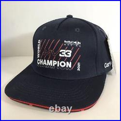 Red Bull Racing Max Verstappen 2021 World Champion Cap ORACLE FREE japan