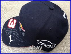 Red Bull Racing Puma Signed Daniel Riccardo F1 Formula 1 Cap Hat Snapback New