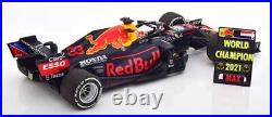 Red Bull Racing RB16B Max Verstappen World Champion 2021 Winner Abu Dhabi