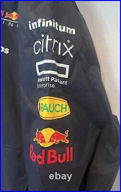 Red Bull Racing Rain Jacket PUMA size L Men's NWT
