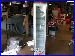 Red Bull Slim Mega Cooler Eco Refrigerator Unit, 5 Foot Tall VERY HARD TO FIND