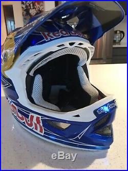 Red Bull Team Athlete Troy Lee Designs D3 Helmet MTB BMX Downhill Mountain Bike