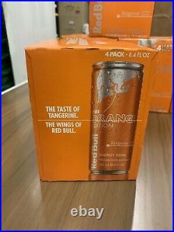 Red Bull The Orange Edition Tangerine 8.4 oz 20 cans 5 Boxes