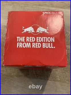 Red Bull The Red Edition Cranberry Energy Drink 4 Pack 8.4 Fl Oz DISCONTINUED