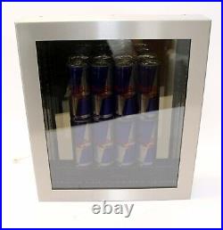 Red Bull Wall LED lighted display 6 pack cans 16x18 $