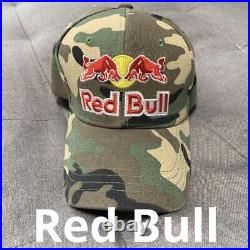 Red Bull cap camo Free rare NEW JP