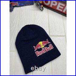 Red Bull knit hat Beanie COAL athlete only navy rare NEW JP