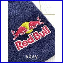 Red Bull knit hat Beanie COAL athlete only navy rare NEW JP