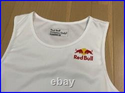 Red Bull tank top Athlete Only white M rare NEW JP