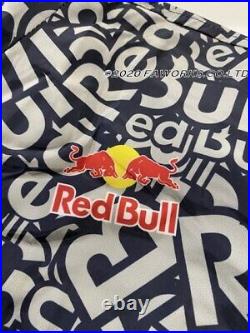 Red Bull windbreaker jacket Athlete Only ALL OVER navy L rare NEW JP Free Shipp