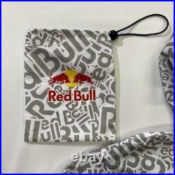 Red Bull windbreaker jacket Athlete Only ALL OVER white L rare NEW JP Free Shipp