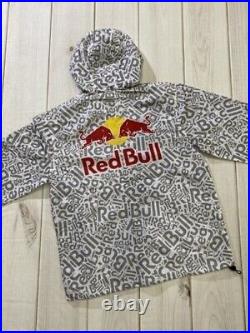 Red Bull windbreaker jacket Athlete Only ALL OVER white M rare NEW JP