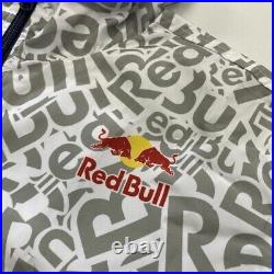 Red Bull windbreaker jacket Athlete Only ALL OVER white S rare NEW JP