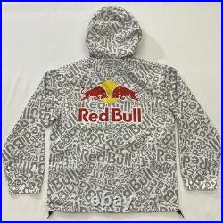 Red Bull windbreaker jacket Athlete Only ALL OVER white S rare NEW JP