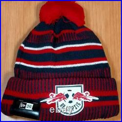 Red Bull x New Era Knit Hat Beanie Navy White Bonbon Men Cap Hat Head Accessory