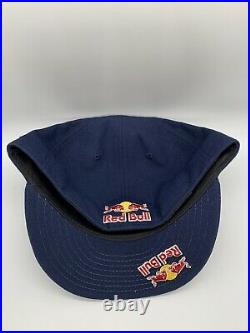 Redbull 7 1/2 59Fifty New Era Hat Fitted Cap Low Profile Monster Rockstar