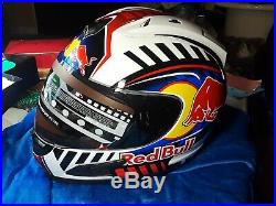 Redbull Motorcycle Helmet, Medium size, You'll be the COOLEST GUY ON THE BLOCK