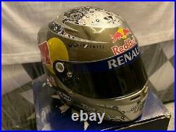 Sebastian Vettel Abu Dhabi 2010 Red Bull 12 Helm Helmet Casque F1 Formel 1 NEU