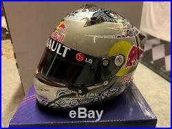 Sebastian Vettel Abu Dhabi 2010 Red Bull Helm Helmet Casque F1 Formel 1 NEU