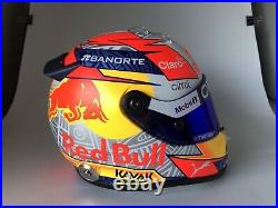 Sergio Perez 2022 Red Bull Racing Mini Helmet 12 F1