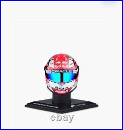 Sergio Perez Austria GP 2022 14 Mini Helmet Limited Edition Red Bull Racing New