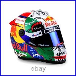 Sergio Perez Red Bull Racing Helmet Scale 1/2 Mexico GP2022 Formula 1 NEW Box #2