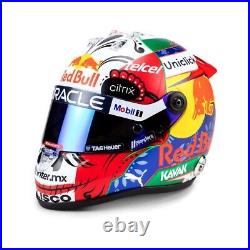 Sergio Perez Red Bull Racing Helmet Scale 1/2 Mexico GP2022 Formula 1 NEW Box #2