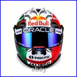 Sergio Perez Red Bull Racing Helmet Scale 1/2 Mexico GP2022 Formula 1 NEW Box #2