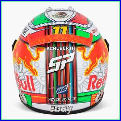 Sergio perez mexico 2021 mini helmet limited edition red bull racing 12 new
