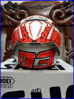 Shoei X14 X-Spirit 3 Motorcycle Full Face Helmet Red Bull Marc Marquez Moto GP