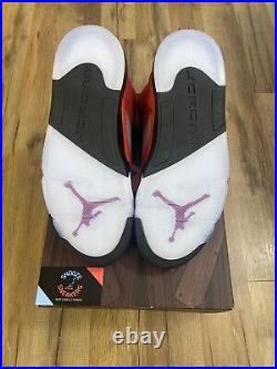 Size 11.5 Nike Air Jordan 5 Retro Raging Bull DD0587 600