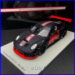 Spark 1/18 Porsche 911 GT2 RS Clubsport 2019 car model Red Bull Spielberg 18S514