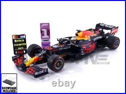 Spark 1/18 Red Bull Rb16b Winner Gp Abu Dhabi World Champion 2021 M. Versta