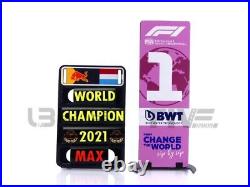 Spark 1/18 Red Bull Rb16b Winner Gp Abu Dhabi World Champion 2021 M. Versta