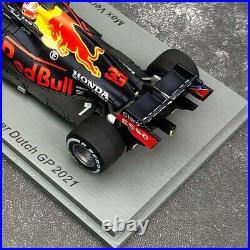 Spark 1/43 Red Bull Honda RB16B F1 Car model Winner Dutch GP 2021 Max Verstappen