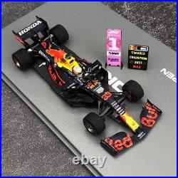 Spark 1/43 Red Bull RB16B F1 Winner GP Abu Dhabi World Champion 2021 Verstappen