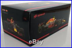 Spark RED BULL TAG HEUER RB13 CHINA GP 2017 Verstappen #33 1/18 Scale New