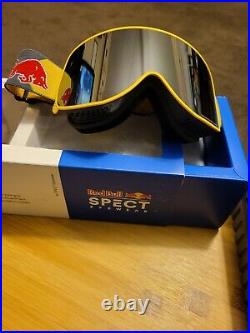 Spect Red Bull Magnetron Eon Ski Snowboard Goggles Yellow And Silver