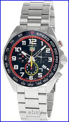 TAG HEUER Formula 1 X Red Bull Racing Quartz 43MM SS Men's Watch CAZ101AL. BA0842