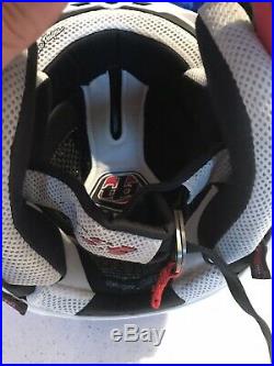 Troy Lee Designs D3 Helmet Red Bull Team Athlete MTB BMX Downhill Mountain Bike