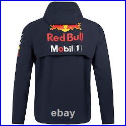 Unisex Castore Navy Red Bull Racing 2023 Team Water-Resistant Full-Zip Jacket