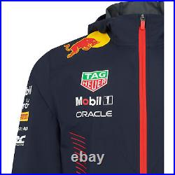 Unisex Castore Navy Red Bull Racing 2023 Team Water-Resistant Full-Zip Jacket