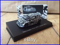 VW Polo R WRC Testcar 2016 Red Bull Camouflage von Spark in 1/87 HO, sehr selten