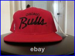 Vintage sports specialties wool snapback chicago bulls new with tags