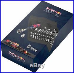 Wera Tools Red Bull Racing 1/4 Drive Zyklop Speed Metric Socket Bit Set 8100SA6