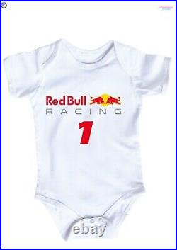 Wishabells Designs Tshirt Picture F1 Red Bull Baby Merc CP Stone Ferrari